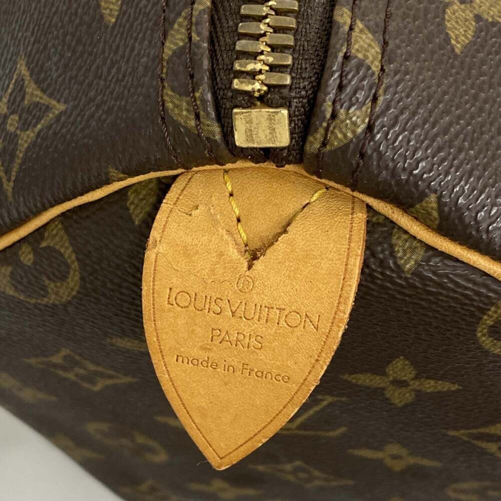LOUIS VUITTON Brown Monogram Keepall 50 Boston Bag - Picture 5 of 11